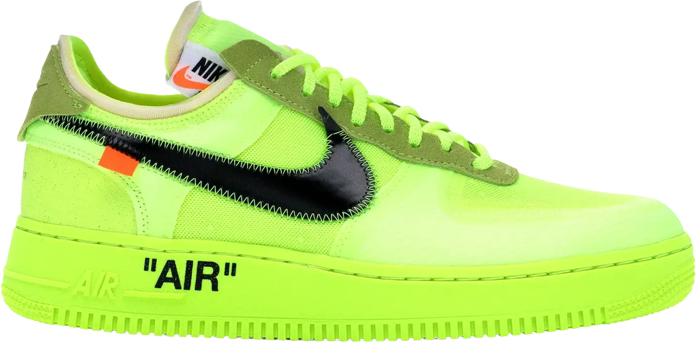 Nike Air Force 1 Low Off-White Volt (US 11)